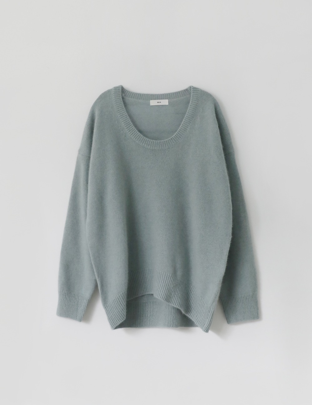루즈핏 라운드넥 스웨터 [dark turquoise]
